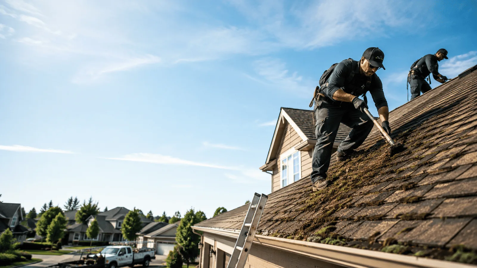 Roof Moss Removal in Lissie, TX near me